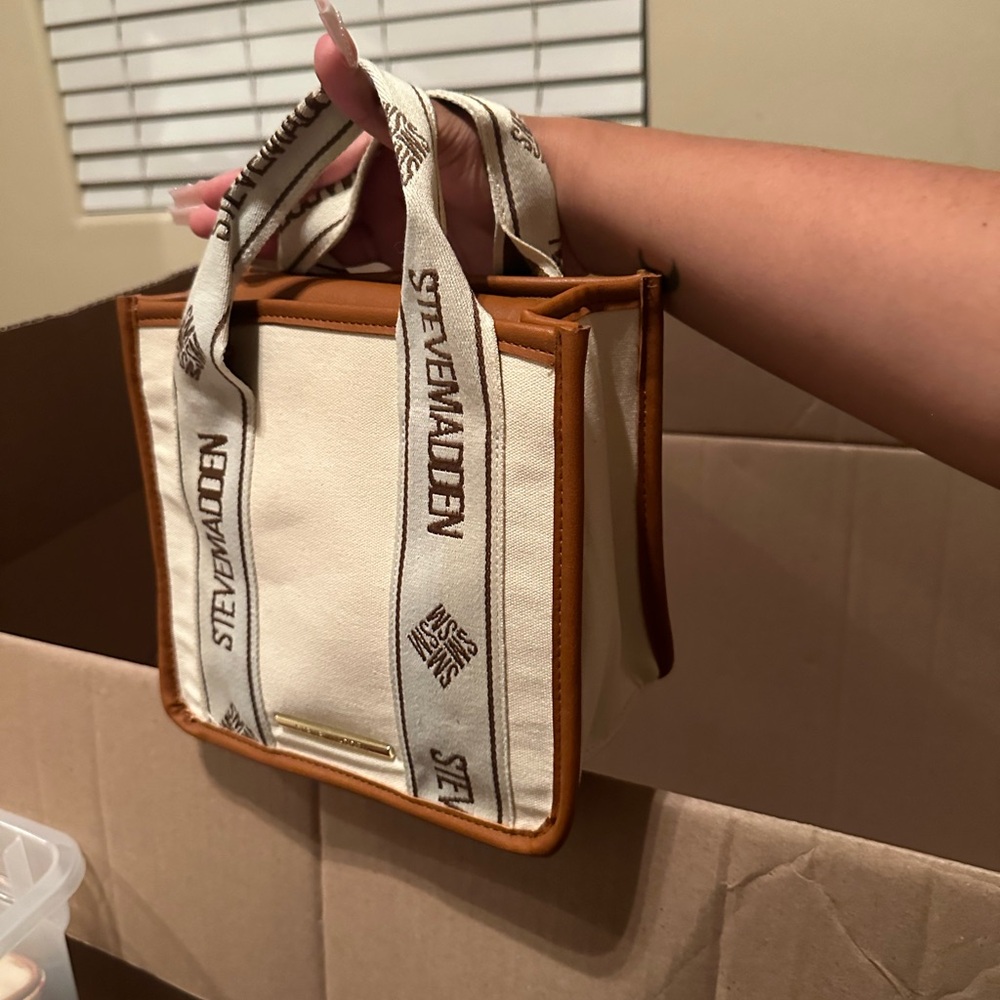 COPY - Steve Madden canvas tote